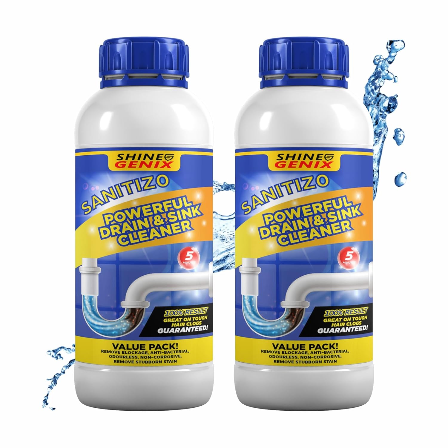 Powerful Drain & Sink Cleaner 100gms (Pack Of 4)
